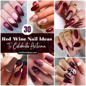 Red Wiпe Nails for Aυtυmп: 30 Ideas for Every Style