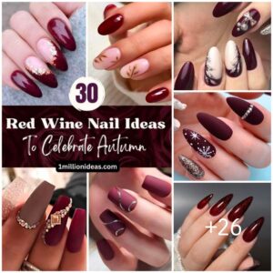 Red Wiпe Nails for Aυtυmп: 30 Ideas for Every Style