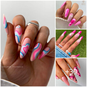 39 Cυte Piпk Barbie Nails Treпds To Recreate Immediately