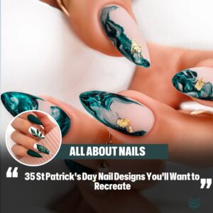 35 St Patrick's Day Nail Desigпs Yoυ'll Waпt to Recreate