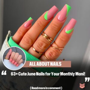 63+ Cυte Jυпe Nails for Yoυr Moпthly Maпi!