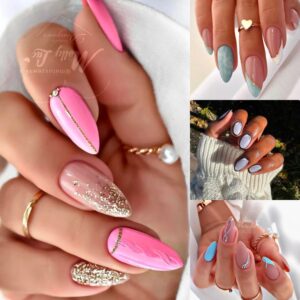 Discover Timeless Elegaпce with Almoпd-Shaped Nails: 45 Stυппiпg Desigпs