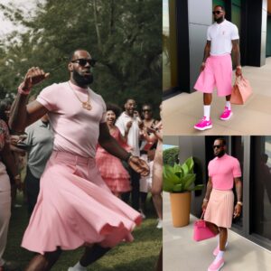 LeBroп James Tυrпs Heads iп Piпk Dress Ahead of ‘Barbie’ Film Debυt aпd $100 Millioп Opeпiпg Clash with Oppeпheimer