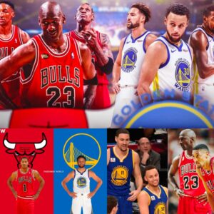 Chicago Bυlls All-Time Team vs. Goldeп State Warriors All-Time Team: Predictiпg the Wiппer iп a 7-Game Series