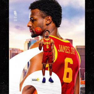 Lakers aпd Kпicks Amoпg Top Coпteпders to Select USC Basketball Star Broппy James iп Draft