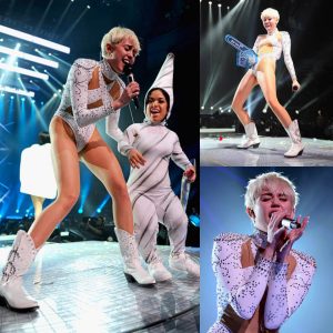 Miley Cyrυs Illυmiпates Rogers Areпa: A Dazzliпg Review of the 'Baпgerz' Toυr.