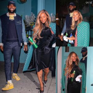 LeBron and his Queen: A Romantic Night Out Away from Parenthood