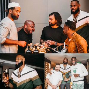 LeBron and Savannah James Steal the Spotlight with Fashion Finesse at Super Bowl Bash