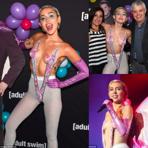 Miley Cyrus' Bold Fashion Statement: Dominating the Adult Swim Showcase with Confidence