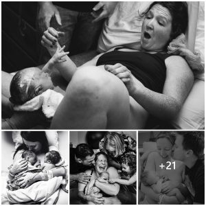 Stunning photographs capture the beauty, grit and sheer agony of childbirth (video)