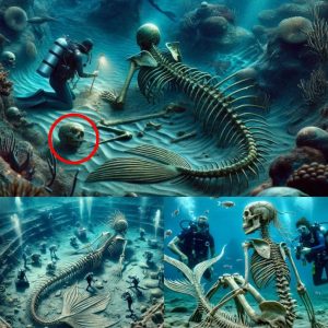 Unveiling Mysteries: Excavating Underwater Remains of Suspected Alien Mermaids