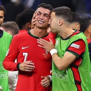 The cruelty of football: when Ronaldo failed to shoot a penalty, he burst into tears