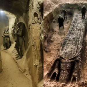 Shocking discovery in the Egyptian desert reveals the mystery of the entrance and exit of the underworld