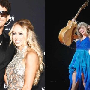 Brittany and Patrick Mahomes Travel 4,000 Miles to See Taylor Swift in Edinburgh, While Travis Kelce Misses Scotland's Eras Tour Stop.