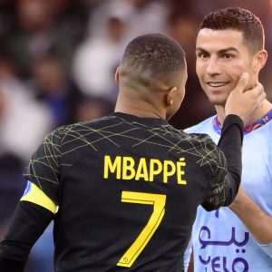 Mbappe declared Ronaldo as his great idol when he just joined Real Madrid Club