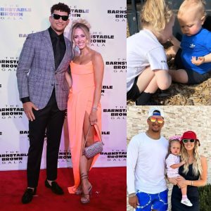 Adorable Sibling Moment: Expecting Brittany Mahomes Shares Sweet Video of Bronze and Sterling.