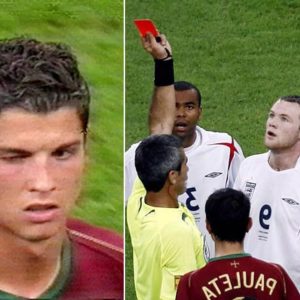 Rooney will never forget the legendary wink from superstar Ronaldo