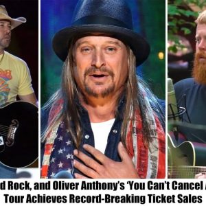 Breaking: Jason, Kid Rock, and Oliver Anthony's 'You Can't Cancel America' Tour Achieves Record-Breaking Ticket Sales