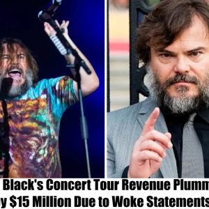 Jack Black's Concert Tour Revenue Plummets by $15 Million Due to Woke Statements