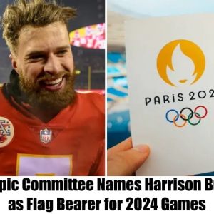 Breaking: Olympic Committee Names Harrison Butker as Flag Bearer for 2024 Games