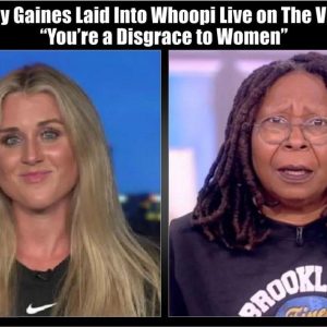 Breaking: Riley Gaines Blasts Whoopi Live on The View: “You’re a Disgrace to Real Women”