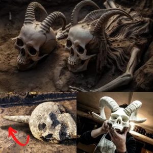 Breaking: Unveiling Ancient Mysteries: Giant Horned Skeleton Discovered in East Africa