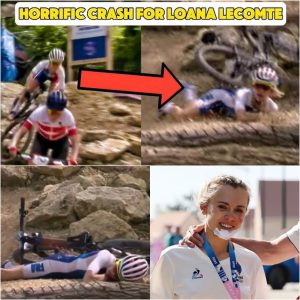 BREAKING NEWS: Loana Lecomte's Horrific Crash in Women's Olympic Mountain Bike 2024.