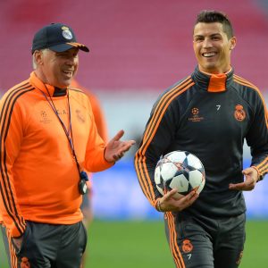 ANCELOTTI: Coaching Cristiano Ronaldo? It was very easy. When you have a player who scores in every game, it's easy."