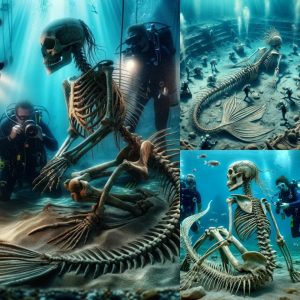 BREAKING NEWS: Deep Sea Discovery: Alien-Brought Mermaid Skeletons Unveiled in the World's Deepest Ocean.