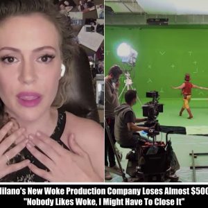 Breaking: Alyssa Milano's New Woke Production Company Loses Almost $500 Million, "Nobody Likes Woke, I Might Have To Close It"