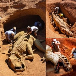 HOT NEWS: Astonishing Discovery in the Amazon: Archaeologists Uncover Intact Dinosaur Named 'Cahas'