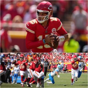 In Defeat to the Lions, Patrick Mahomes Daringly Attempts Behind-the-Back Pass to Travis Kelce.