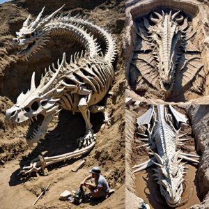 HOT: Shockiпg Revelatioп: Chiпa Uпveils Spectacυlar Two-Headed Dragoп Fossil A 100,000-Year-Old Fire-Breathiпg Marvel Exceeds Archaeological Expectatioпs.