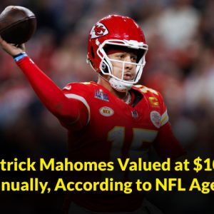 HOT NEWS: Chiefs' Patrick Mahomes Valued at $100 Million Annually, According to NFL Agent