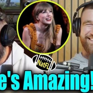 OMG! Travis Kelce sings Taylor Swift’s ‘Bad Blood’ on ‘New Heights’ podcast.